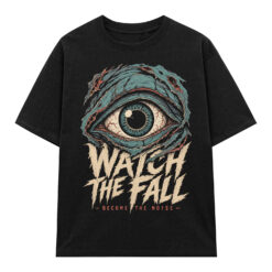 Áo thun Watch The Fall Black - graphic tee oversized NVC