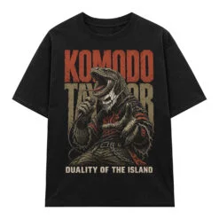 Áo thun Komodo Taylor Black - graphic tee oversized NVC