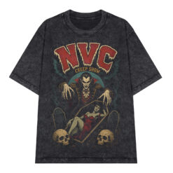Áo thun NVC Creep Show Wash - graphic tee oversized NVC