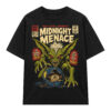 Áo thun Midnight Menace Black - graphic tee oversized NVC
