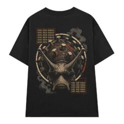 Áo thun Nine Inch Snails Black - graphic tee oversized NVC