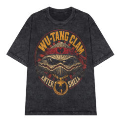 Áo thun Wu-Tang Clam Wash - graphic tee oversized NVC
