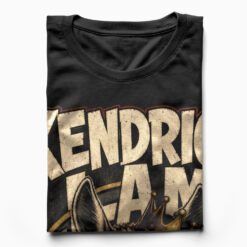 Áo thun Kendrick Llama Black - cận cảnh chất vải