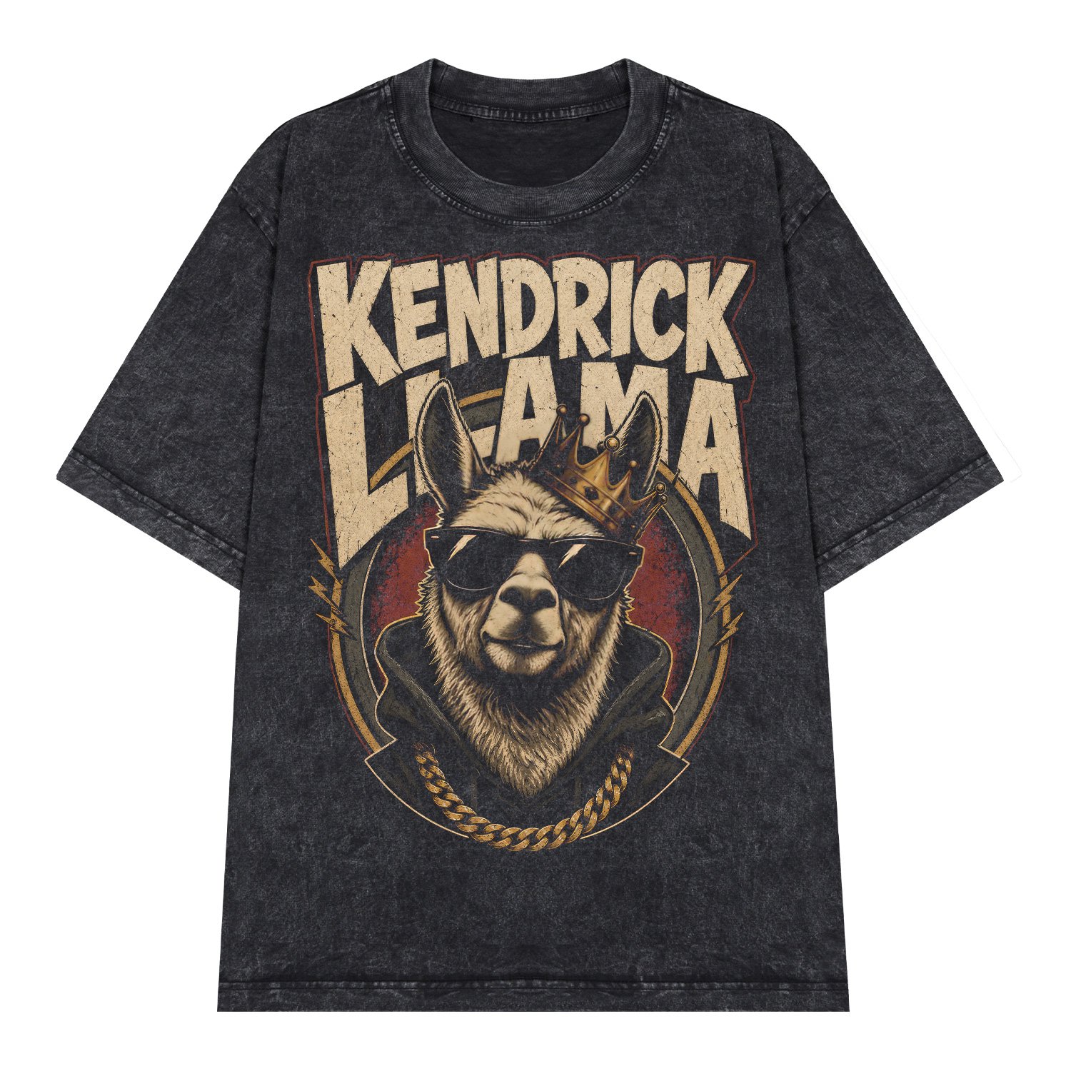Áo thun Kendrick Llama Wash - graphic tee oversized NVC