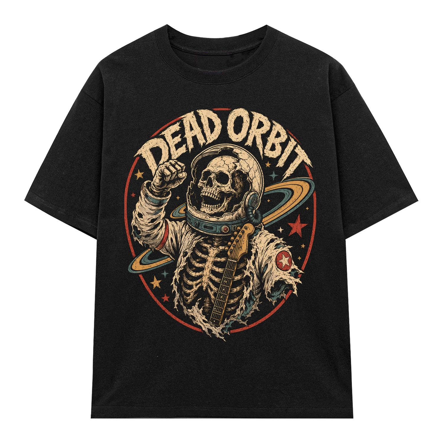 D87B_1 Áo thun Dead Orbit Black - graphic tee oversized NVC