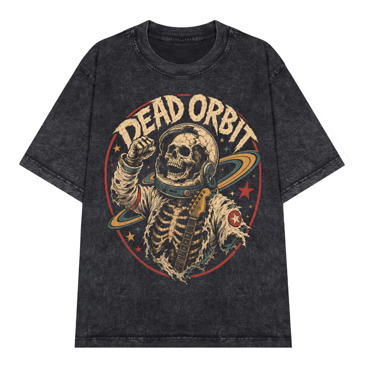 D87WS_1 Áo thun Dead Orbit Wash - graphic tee oversized NVC