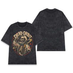Áo thun Dead Orbit Wash - mặt trước và mặt sau
