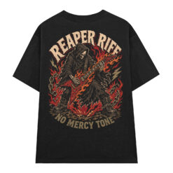 Áo thun Reaper Riff Black - graphic tee oversized NVC