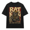 Áo thun Rat King Black - graphic tee oversized NVC