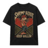 Áo thun Street Shrimp Black - graphic tee oversized NVC