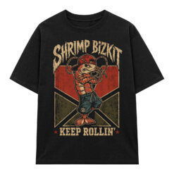 Áo thun Street Shrimp Black - graphic tee oversized NVC