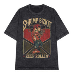 Áo thun Street Shrimp Wash - graphic tee oversized NVC
