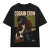 Áo thun Flannel Crow Black - graphic tee oversized NVC