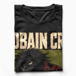 Áo thun Flannel Crow Black - cận cảnh chất vải