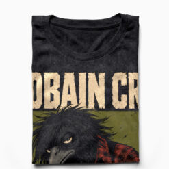 Áo thun Flannel Crow Wash - cận cảnh chất vải