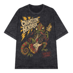 Áo thun Electric Lizard Wash - graphic tee oversized NVC
