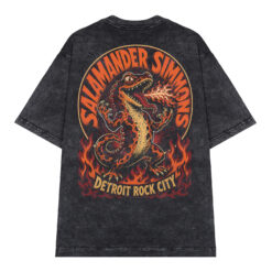 Áo thun Fire Salamander Wash - graphic tee oversized NVC